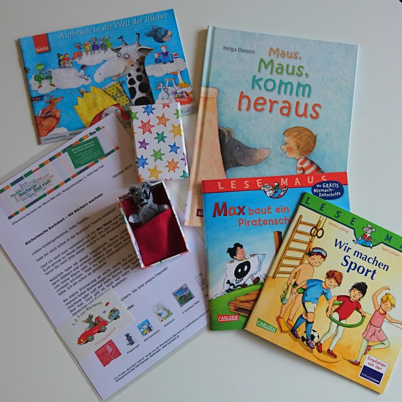 Inhalt Büchertasche