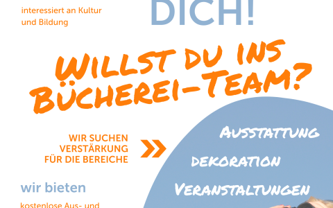 Plakat Mitarbeitersuche